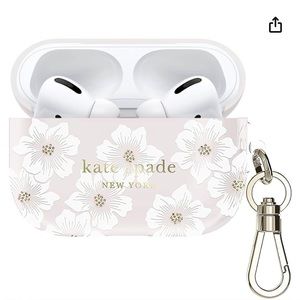 Kate Spade New York AirPods Pro Protective Case with Keychain Ring